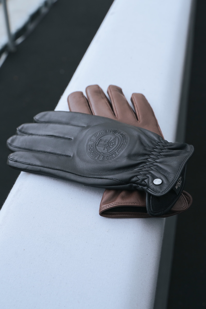 ROECKL x Unfair Athletics Lederhandschuhe - black
