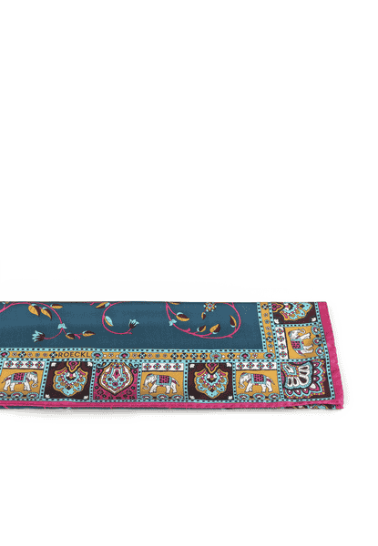 Elephant Garden 53x53 - multi emerald