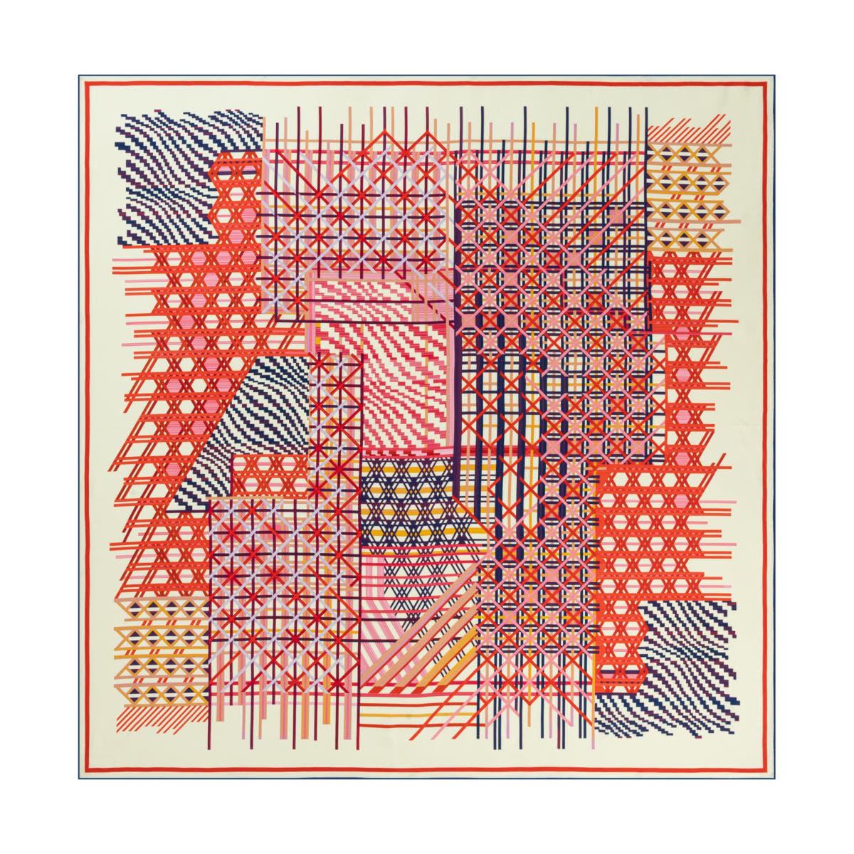 Dolores 106x106 - multi amber