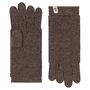 Pure Cashmere Stulpenhandschuhe  - coffee