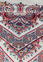 Square Garden Paisley 90x90 - multi granat