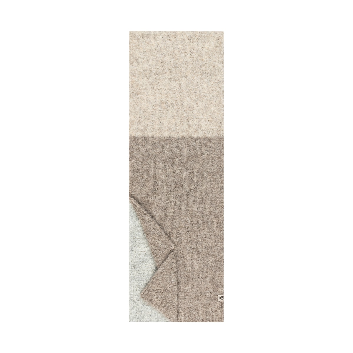Cosy Boucle Schal 30x180 - multi grey