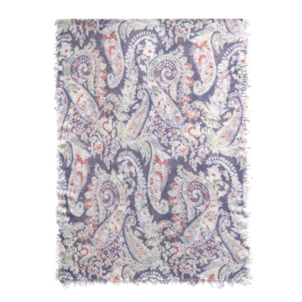 Pure Paisley 70x180 - multi indigo