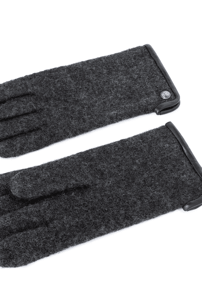 Klassischer Walkhandschuh Women - anthracite