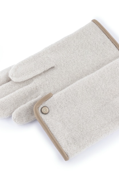 Klassischer Walkhandschuh Women  - cashmere