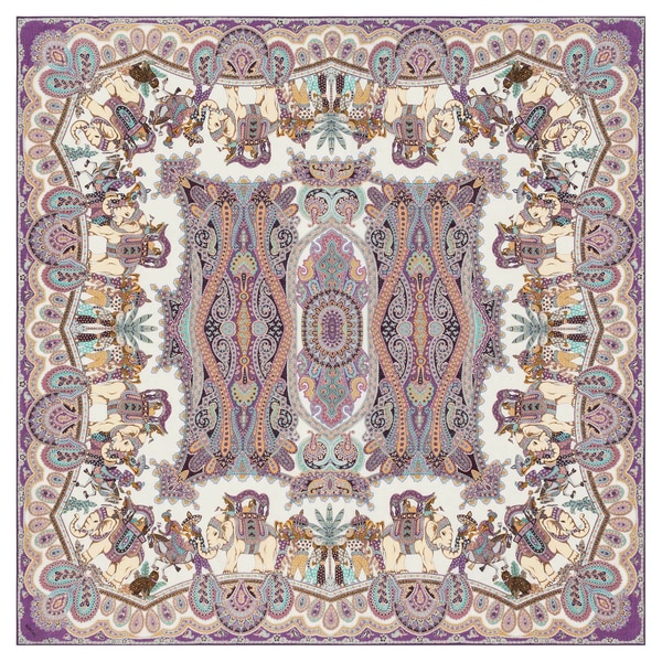 Elephant Parade Cashmere 140x140 - multi prune