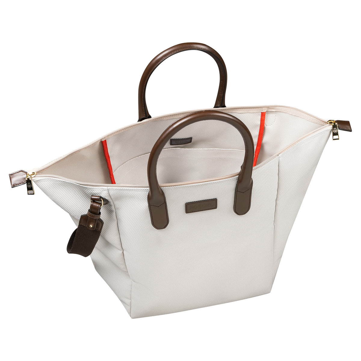 Bottle Shopping Bag L - linen