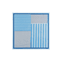 Coloured Stripes 53x53  - horizon
