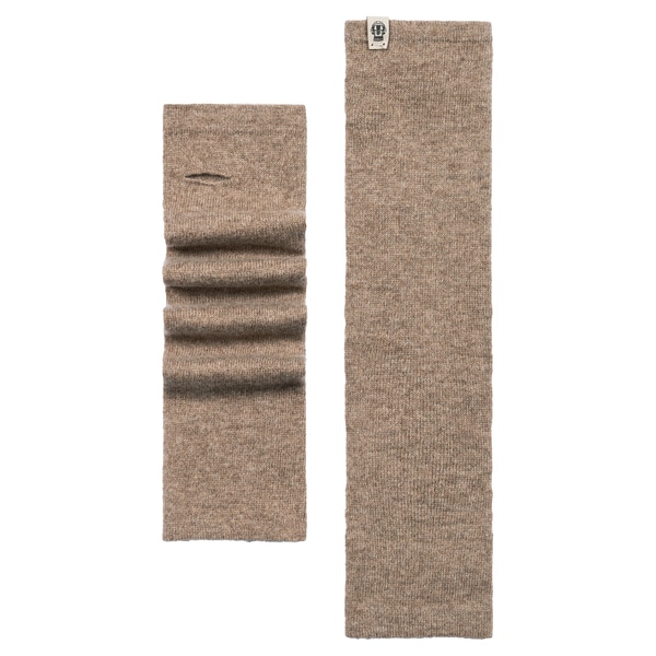 Pure Cashmere Stulpe  - taupe