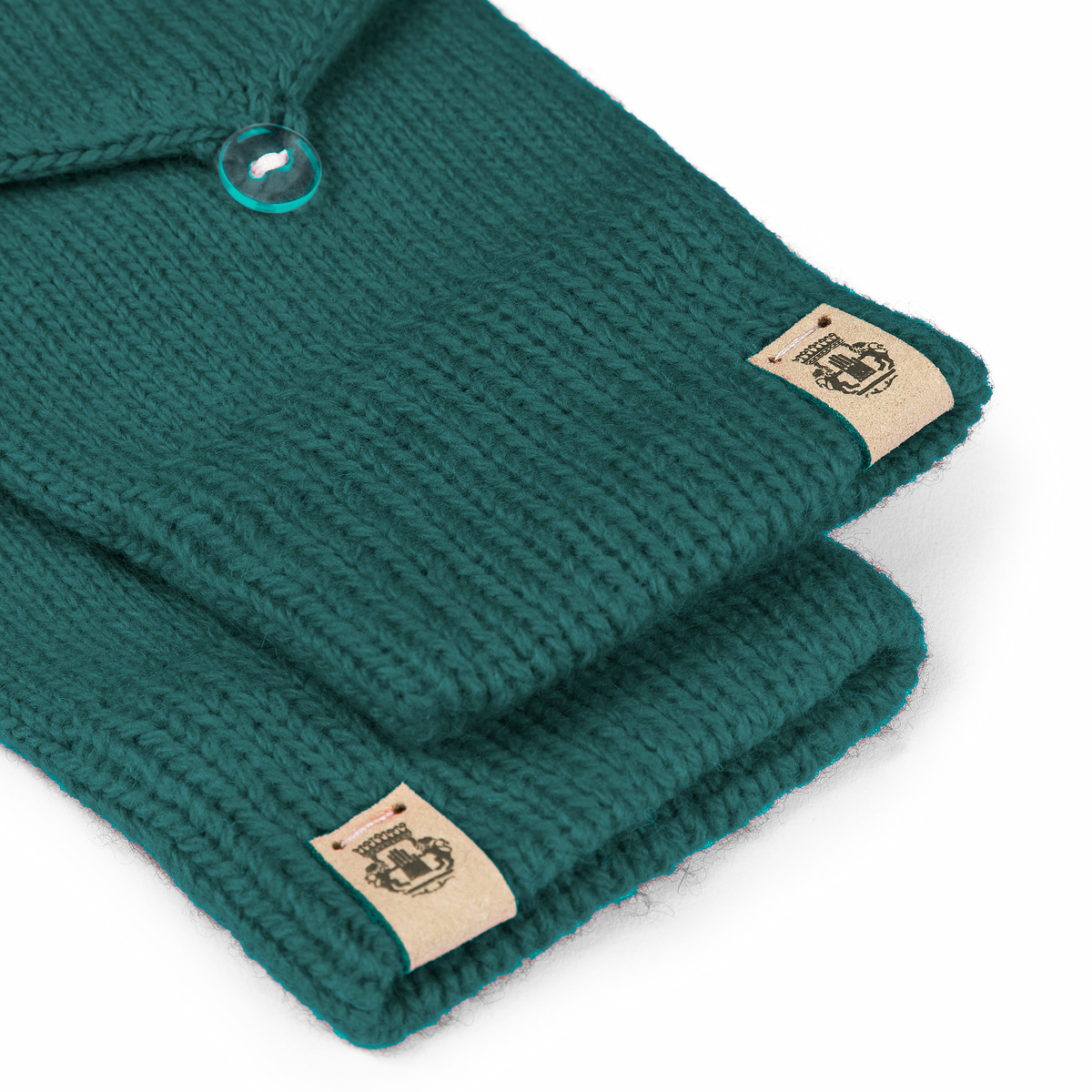 Essentials Kapuzenhandschuhe Basic - emerald