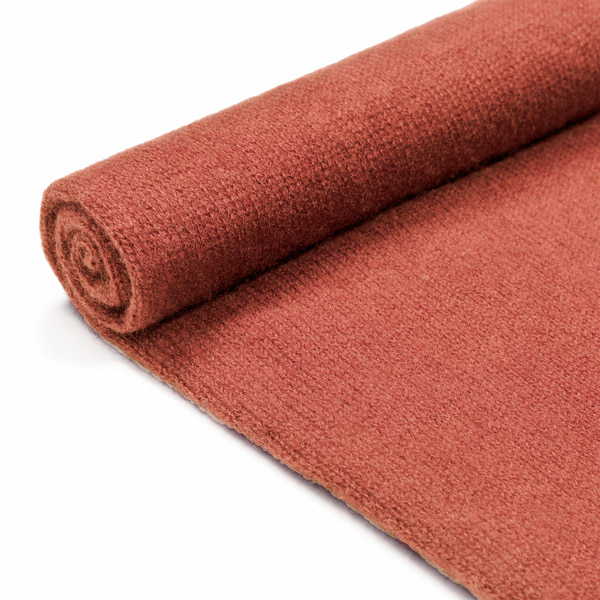 Pure Cashmere Plaid 60x190 - brick