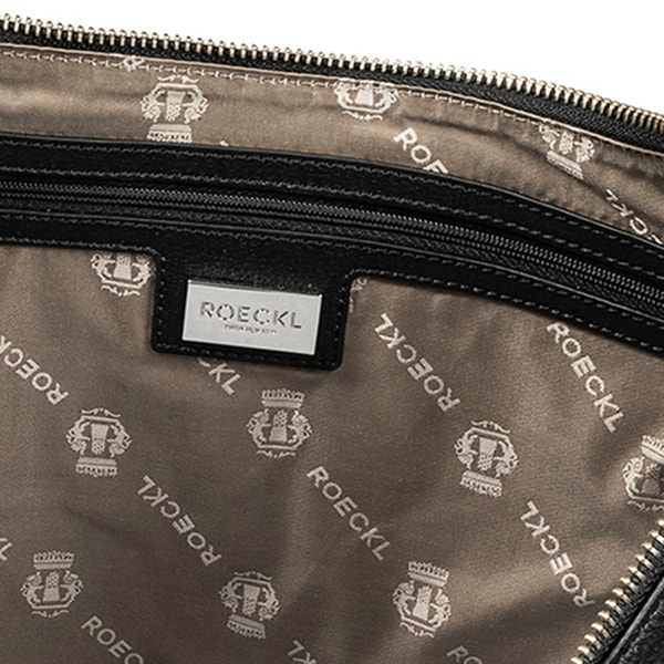 Solea shoulder bag large - black