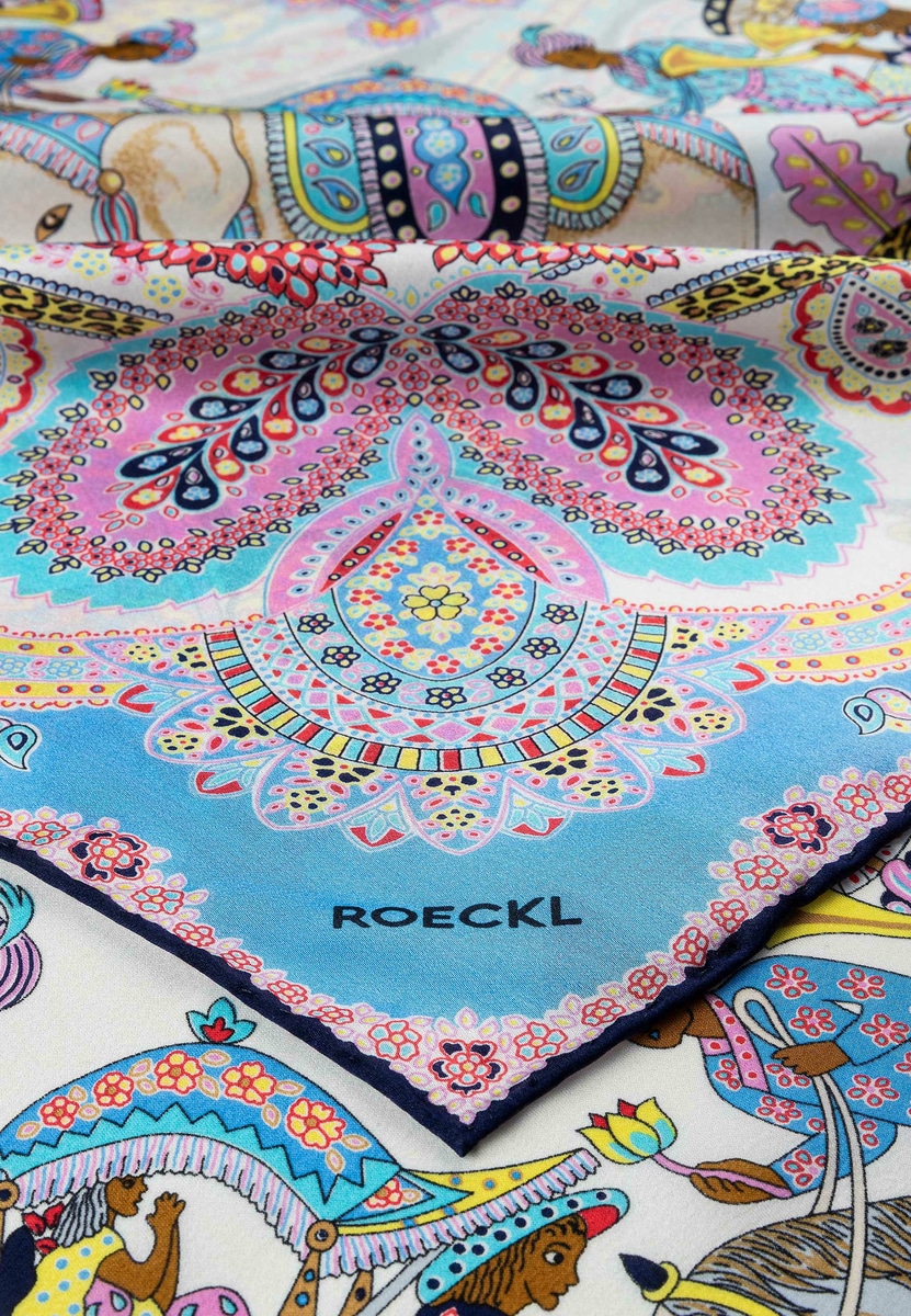 Elephant Parade Silk 140x140 - multi heaven