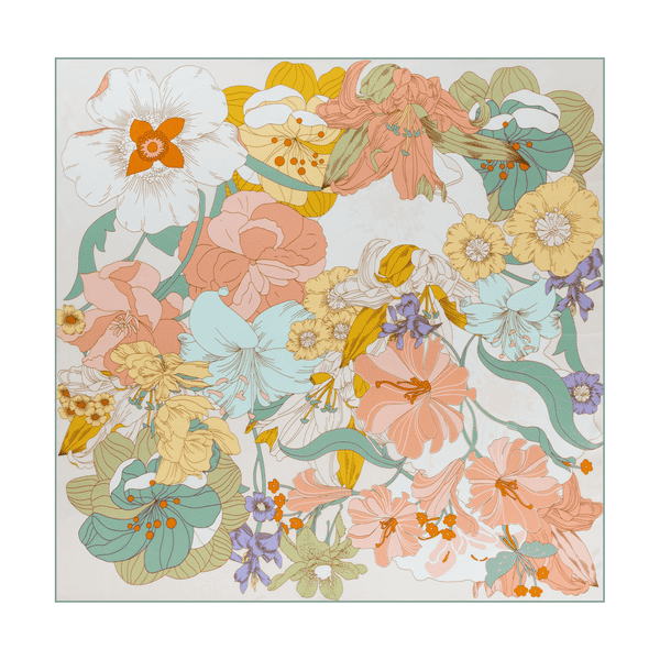 Danika 86x86  - multi blossom