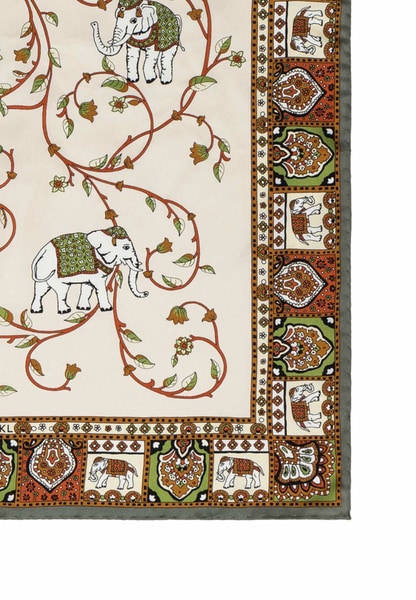 Elephant Garden 53x53 - multi olive