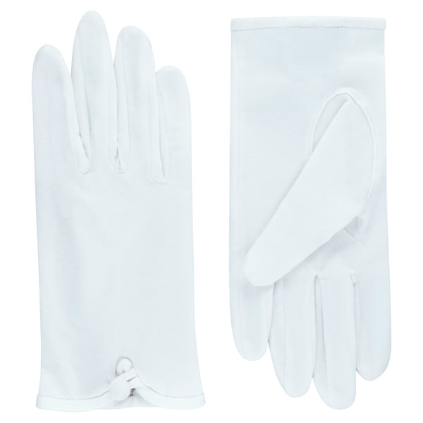 Baumwollhandschuh Classic Women - white