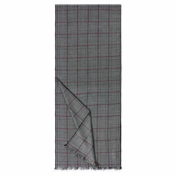 Fine Check 35x180  - black