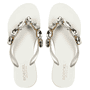 Pearly White Flip Flop - white