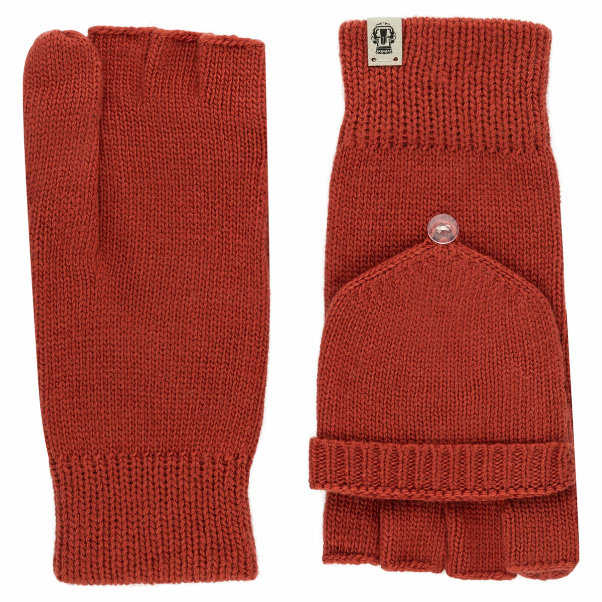 Guanti Con Cappuccio Donna Roeckl Essentials, Cashmere, Taglia Unica - 2
