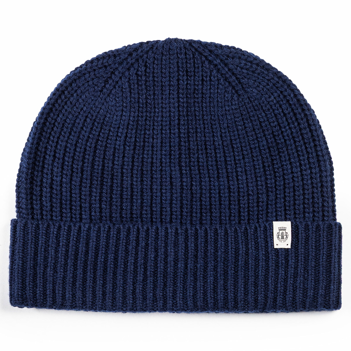 Klassische Strickmütze - navy