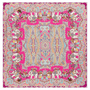 Elephant Parade Silk 140x140 - multi pink