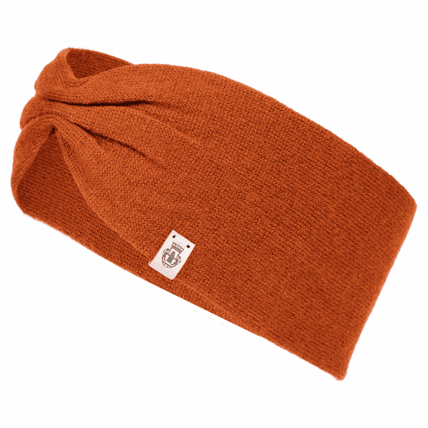 Pure Cashmere Stirnband - brick