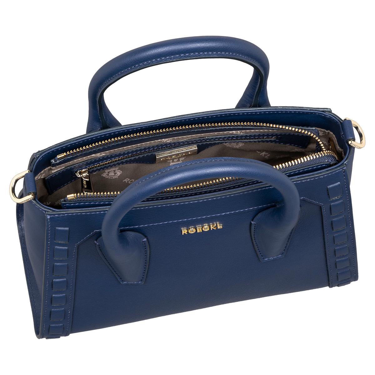 Mathilde crafted small - navy