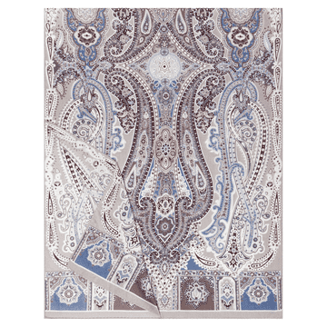 Harfen Paisley 70x170 - natural/dove
