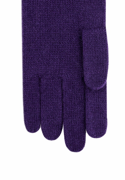 Pure Cashmere Handschuhe - violet