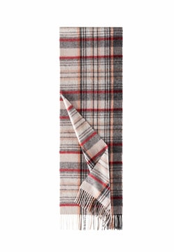 Scottish Tartan Men 30x180 - black multi