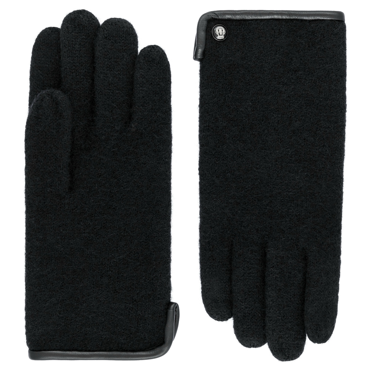 Klassischer Walkhandschuh Women - black