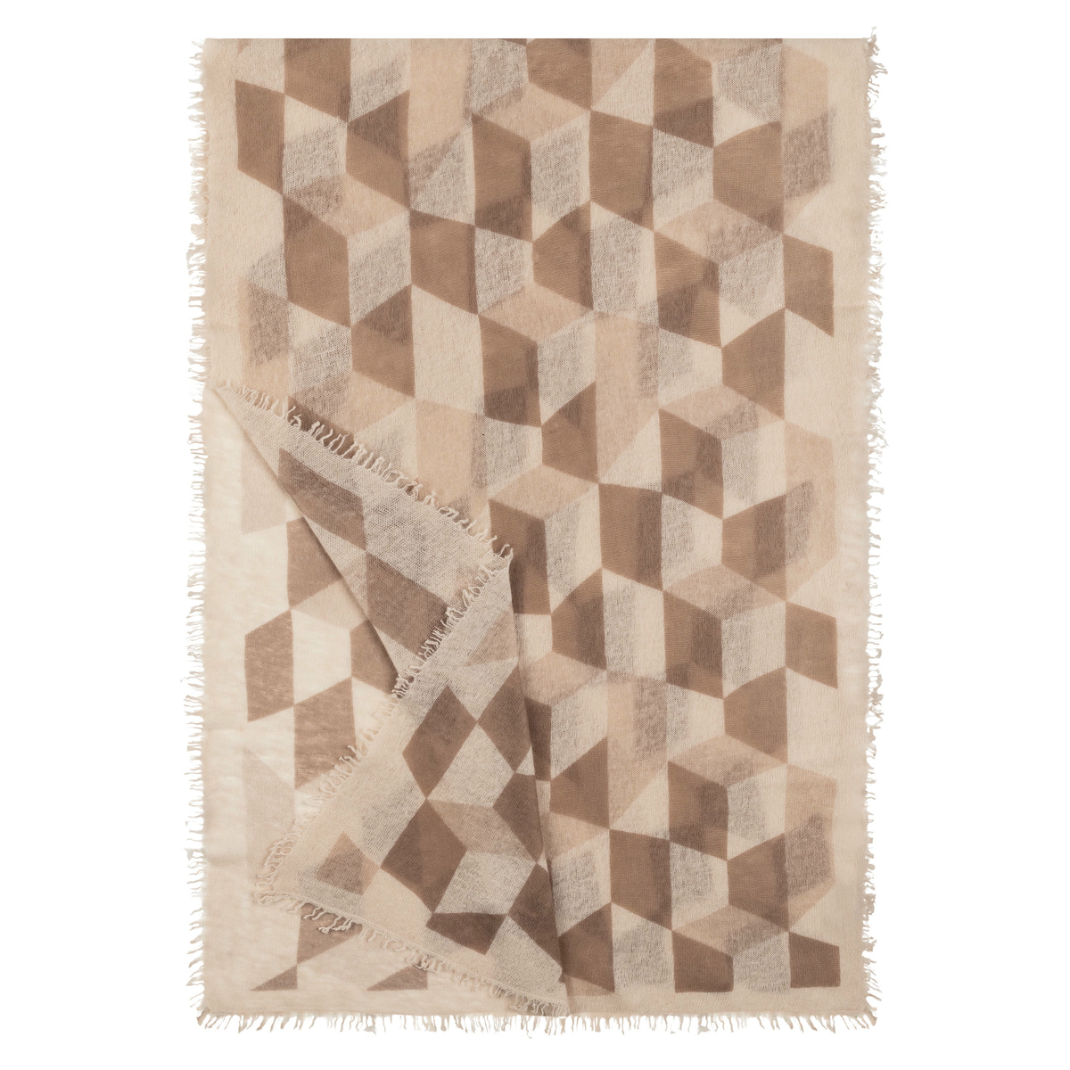 Polygon Men 70x180 - cashmere