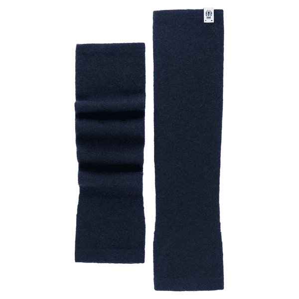 Pure Cashmere Stulpe - navy