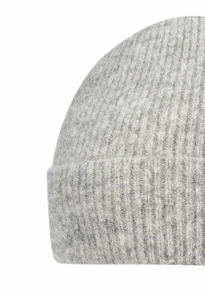 Snow Time Umschlagmuetze - silvergrey
