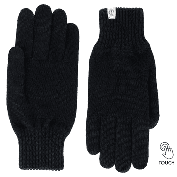 Handschuhe mit Touchfunktion - black