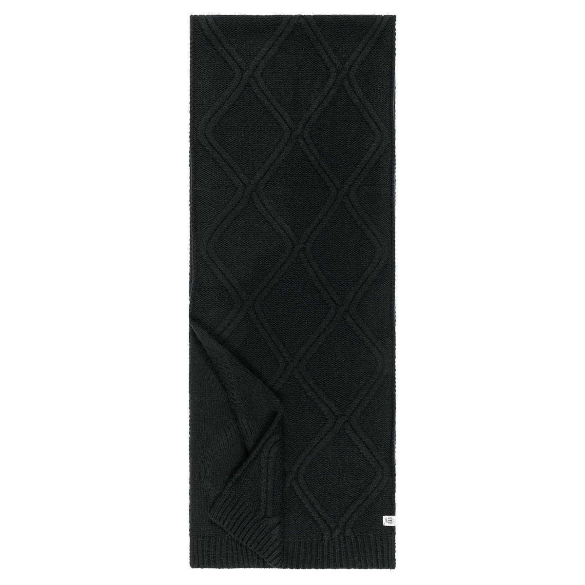 Frozen Winter Schal 35x180 - black