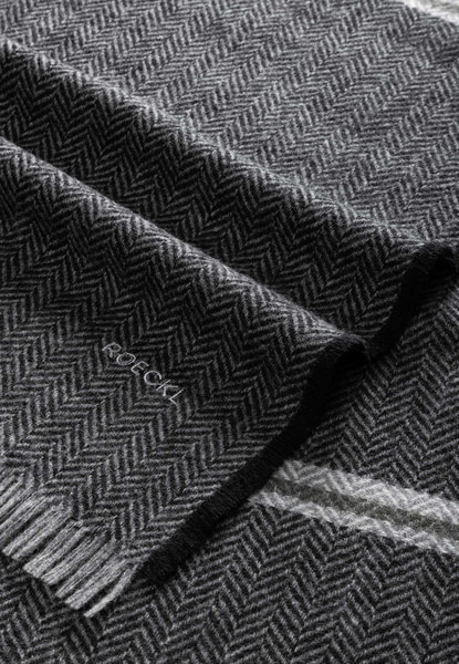 Woven Heringbone 40x180 - multi black