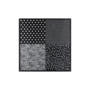 Dorothea 65x65  - multi noir