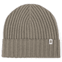 Business Cashmere Muetze mit Umschlag - moss