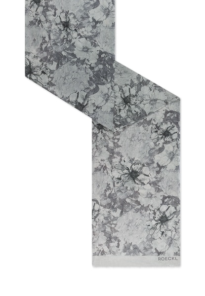 Flower Wind 80x180 - silvergrey