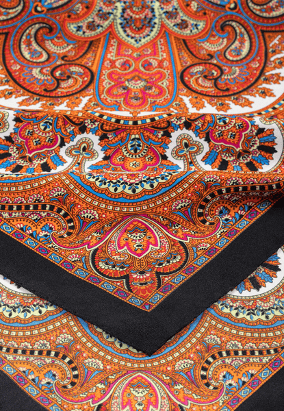 Young Paisley 53 x 53 - multi black