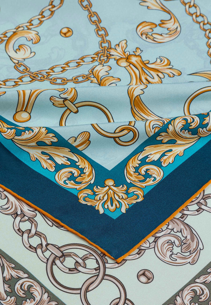 Elegant Junction 64x64 - blue/brown