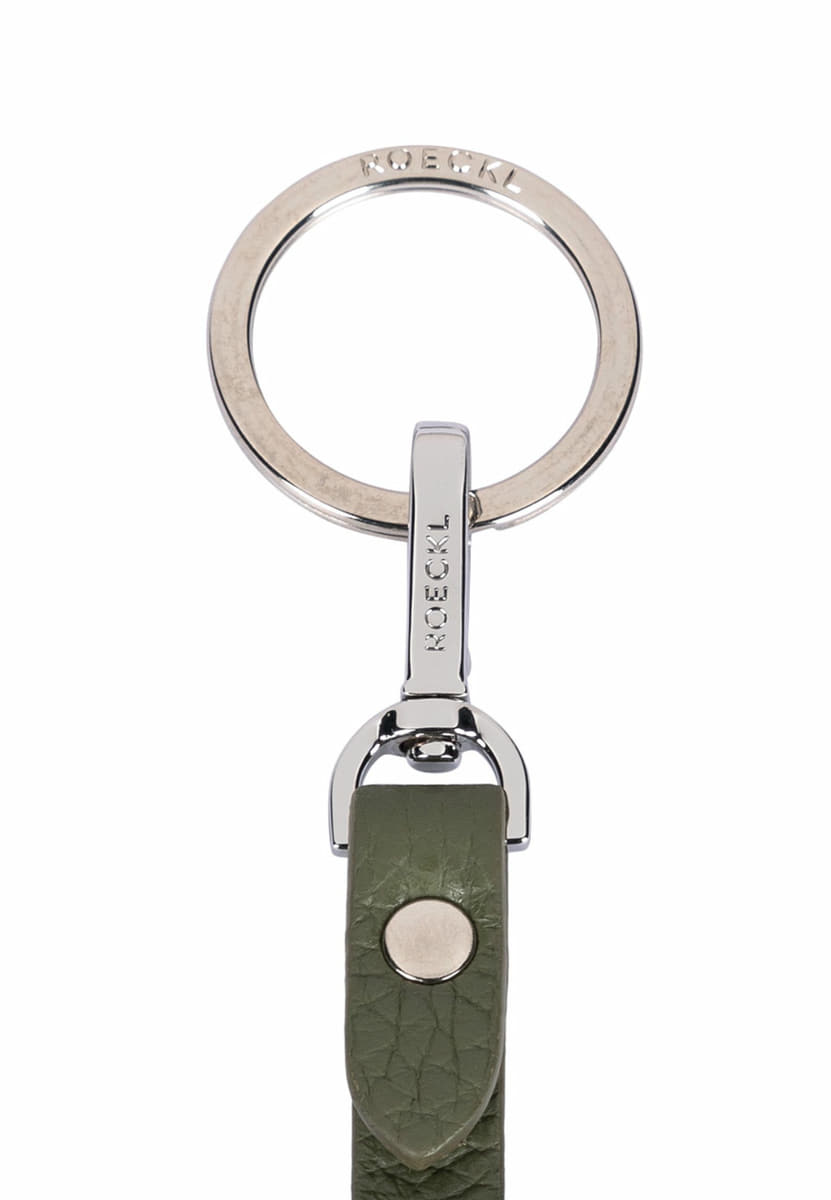 Herz Schlüsselanhänger - olive