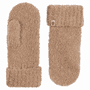 Classic Bouclé Fäustlinge  - camel