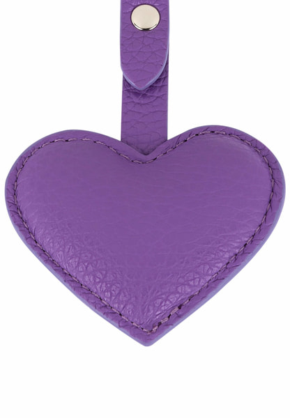 Herz Schlüsselanhänger - violet