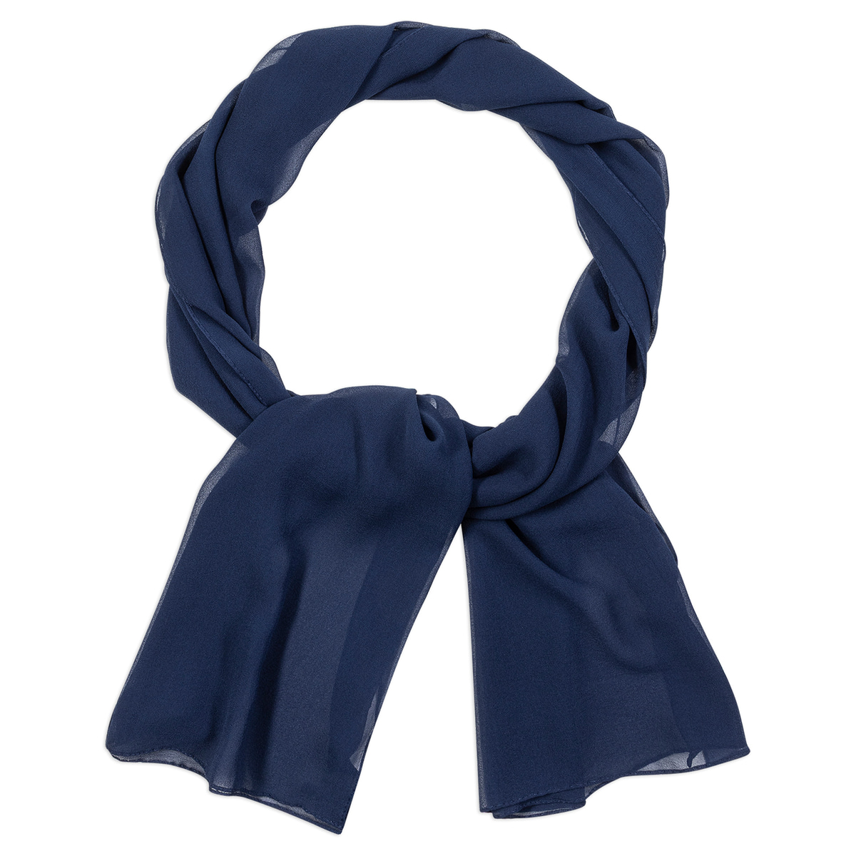 Classic Georgette 65 x 180 - navy