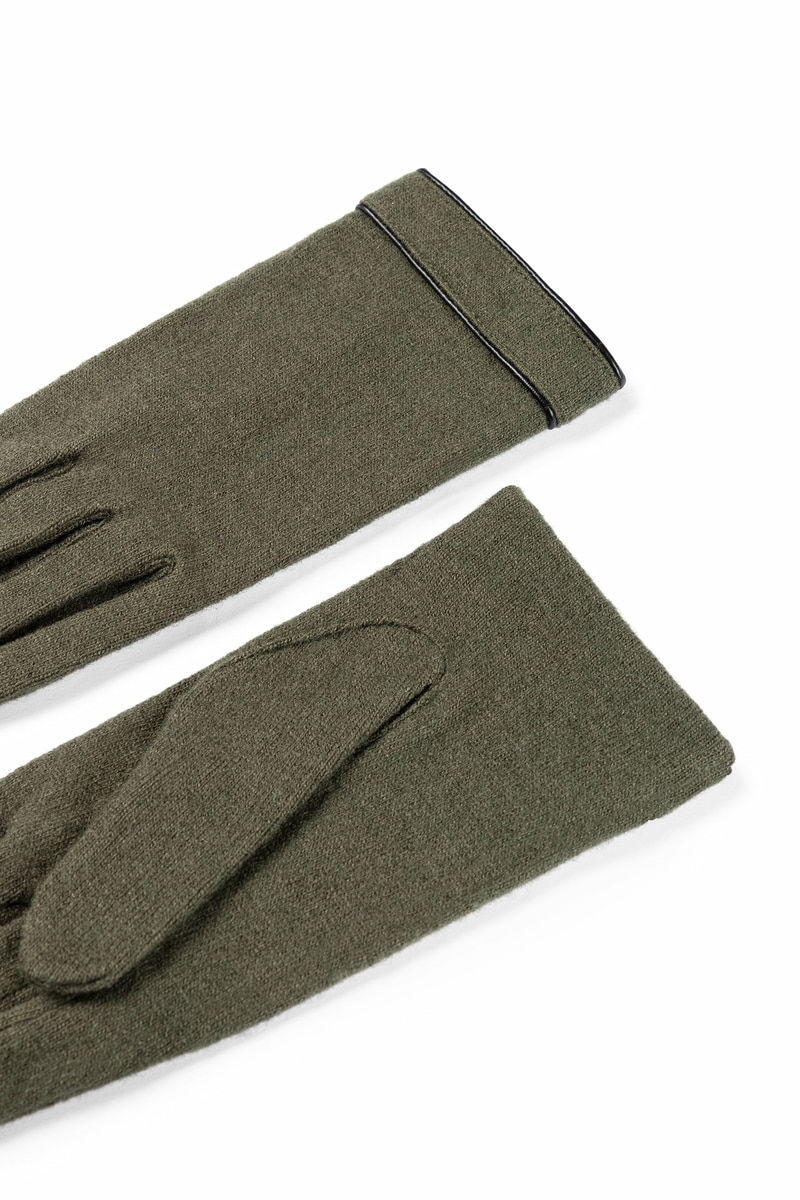 Leather Piping Touch  - forest