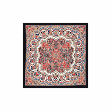Young Paisley 53 x 53 - navy