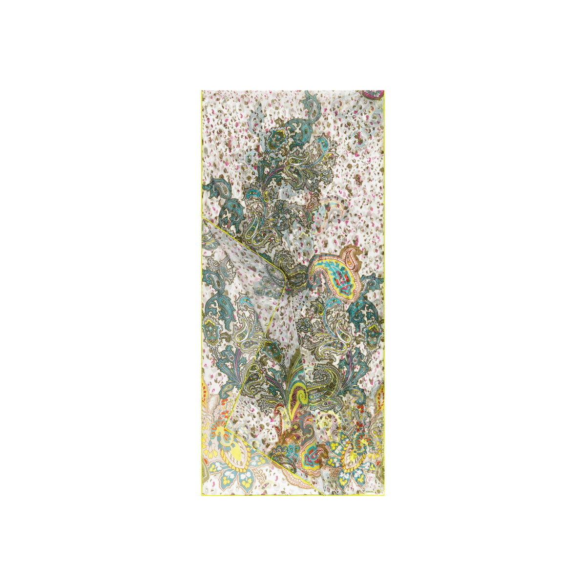 Jungle Paisley 45x180 - lime