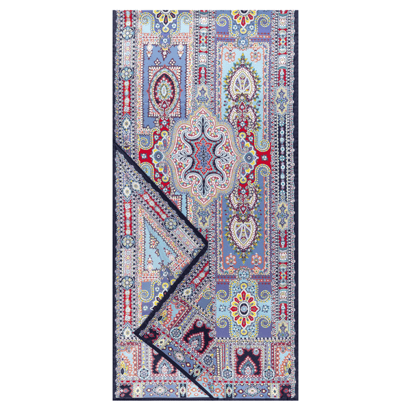 Paisley Arcade 45x180  - multi blue